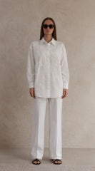 Embroidered oversize Shirt