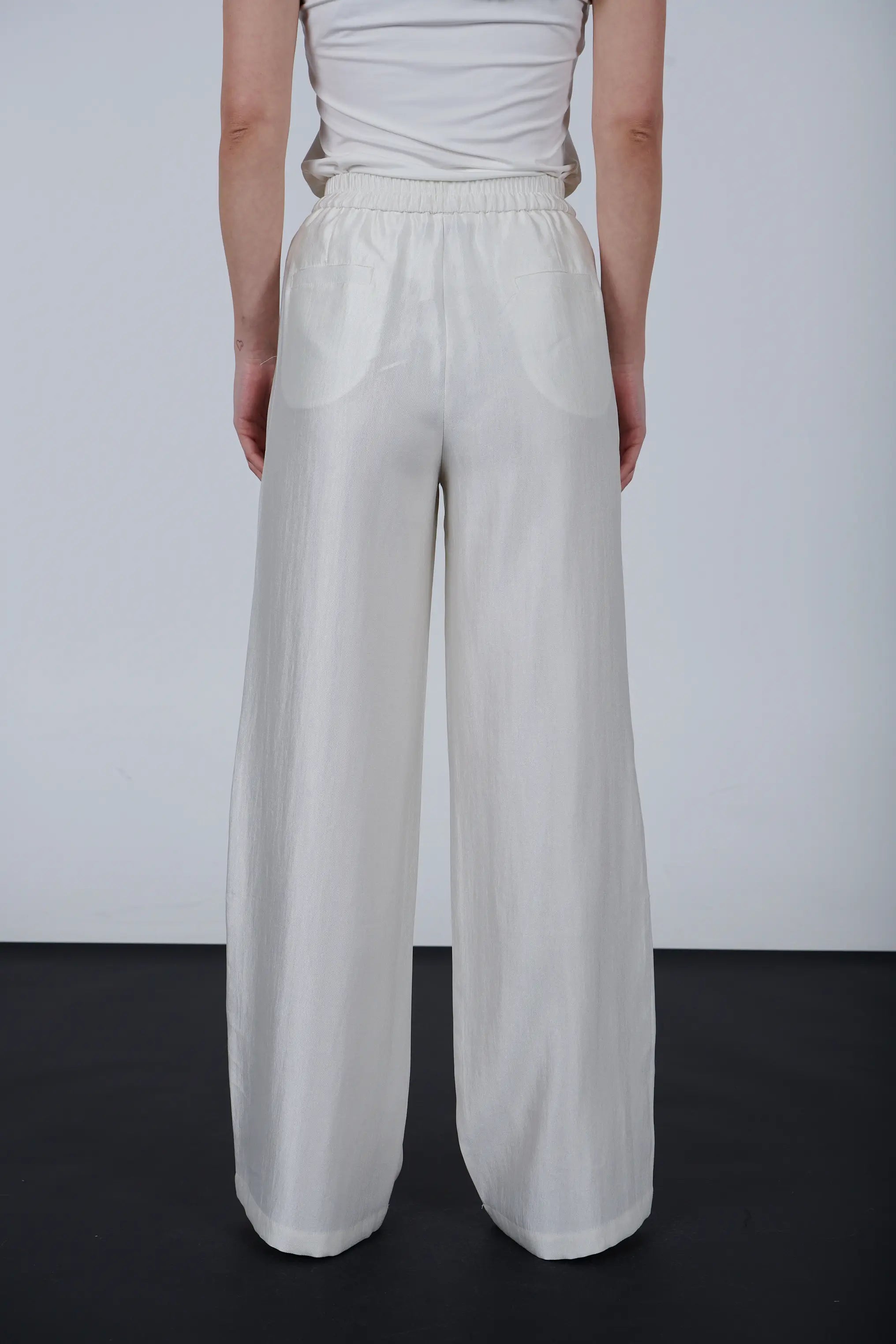 Wide Leg Drawstring Pants