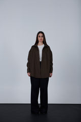 Oversize Buttoned Jacket