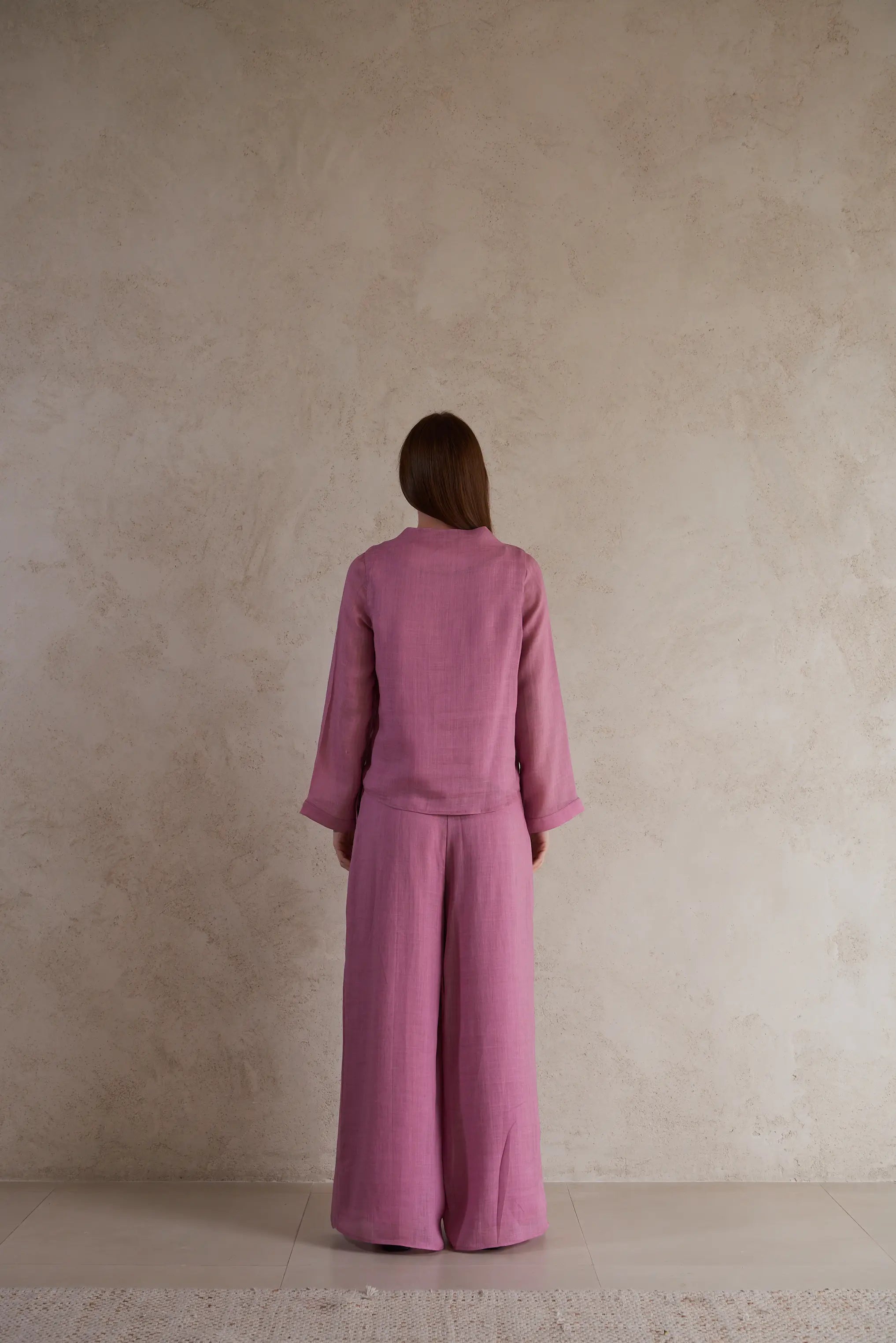 Linen Tie-Front Jacket