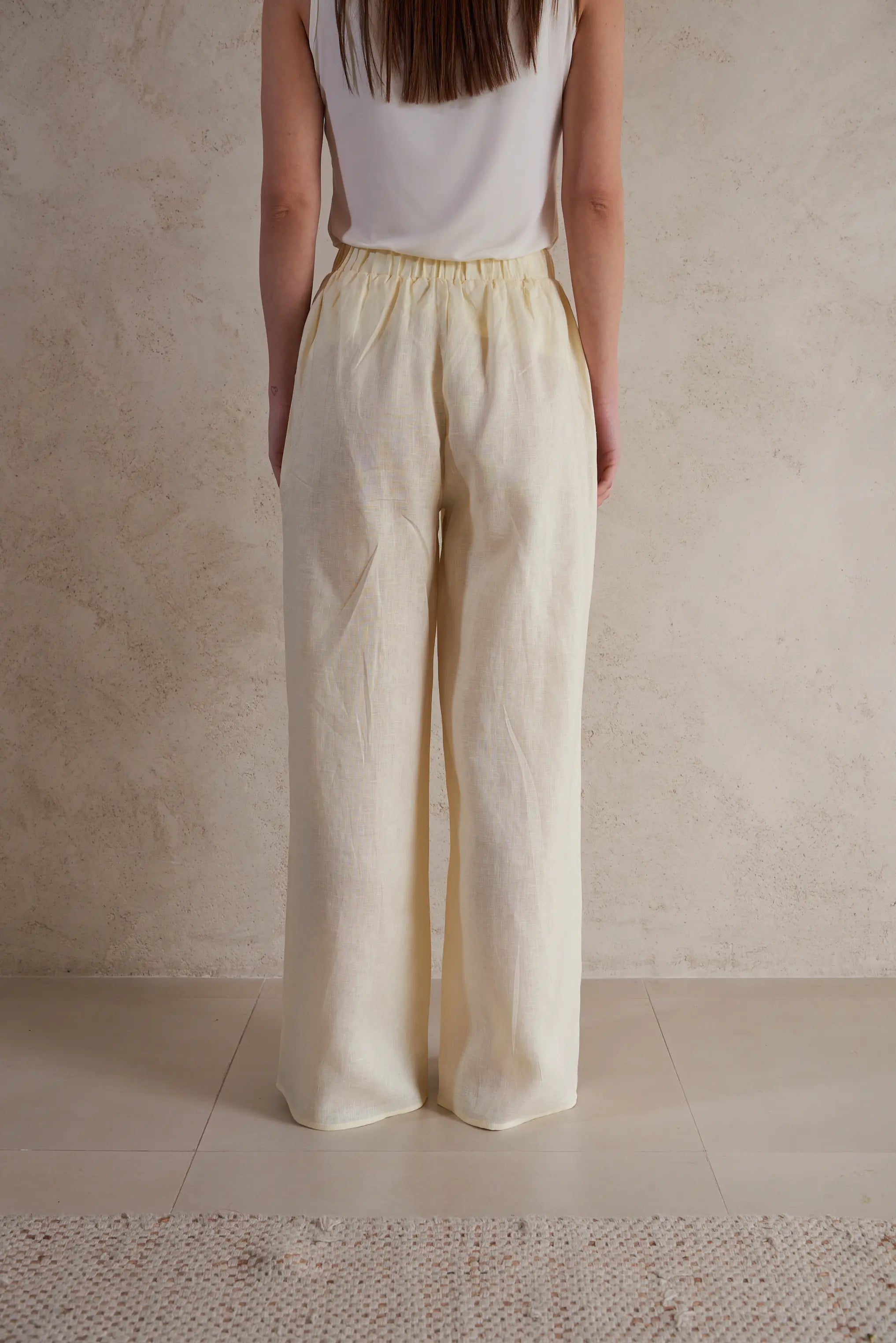 Wide Leg Linen Pants