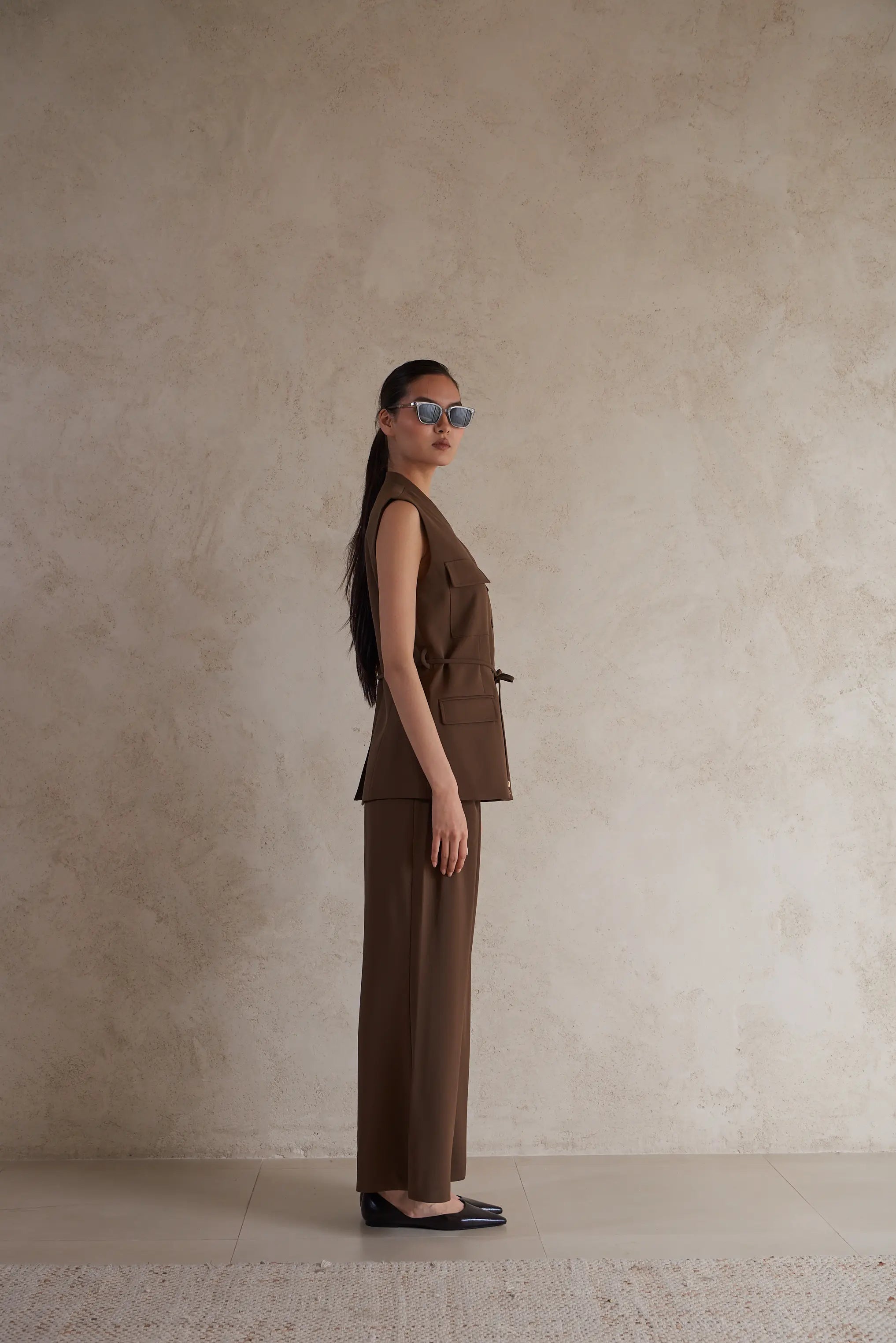 Formal Vest with Belt