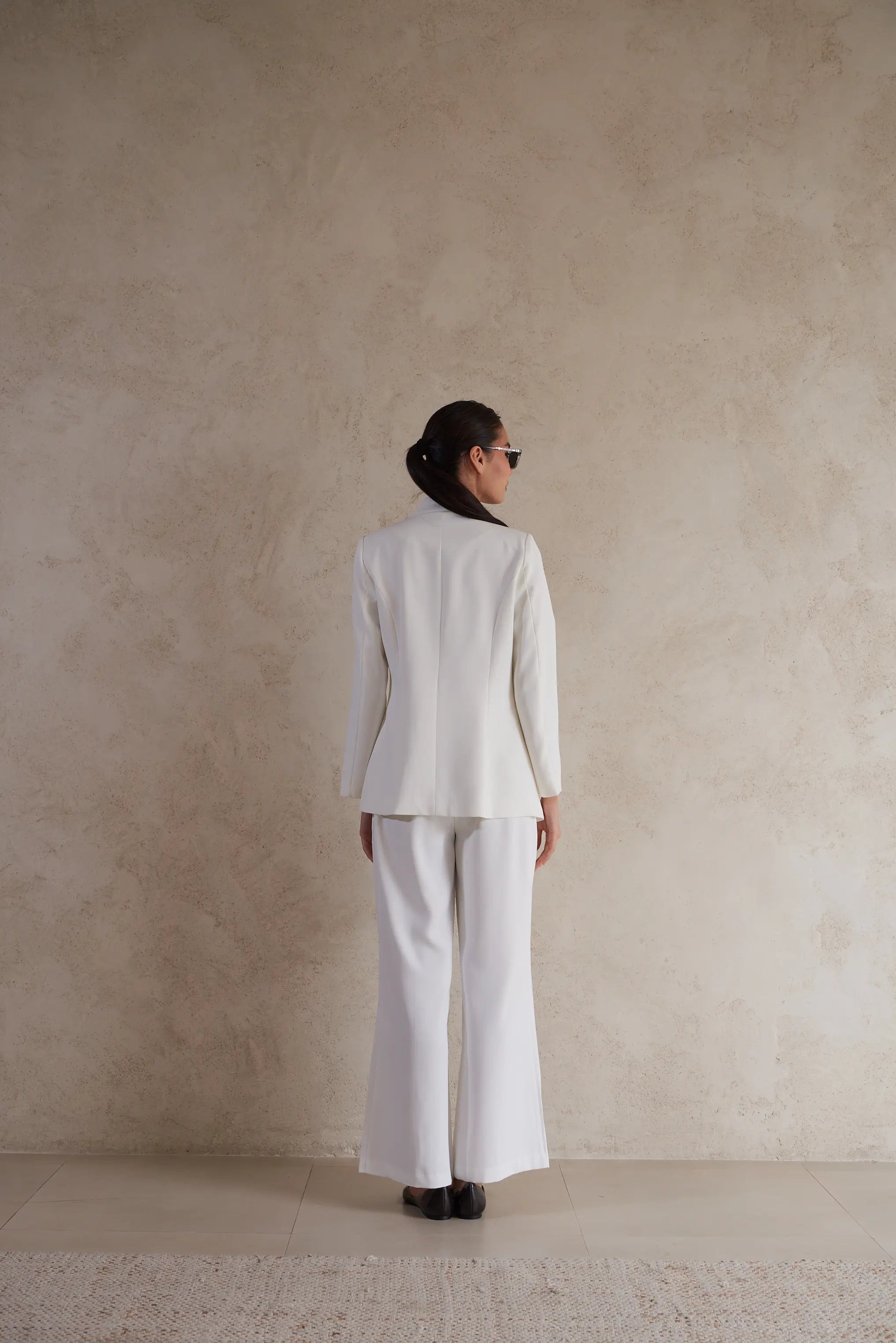 Elegant Draped Formal Jacket