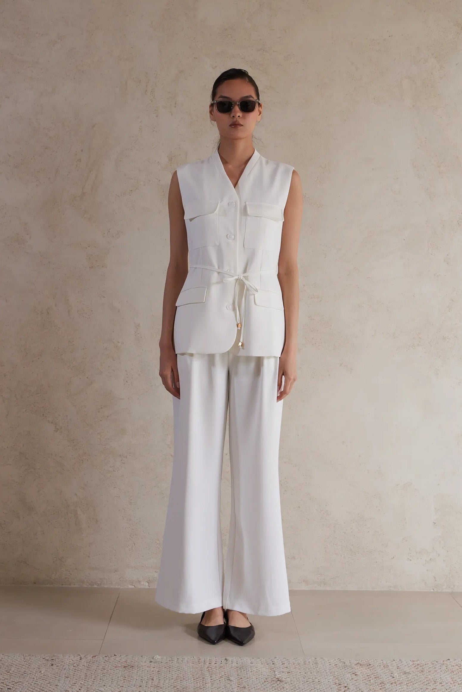 Formal Vest with Belt