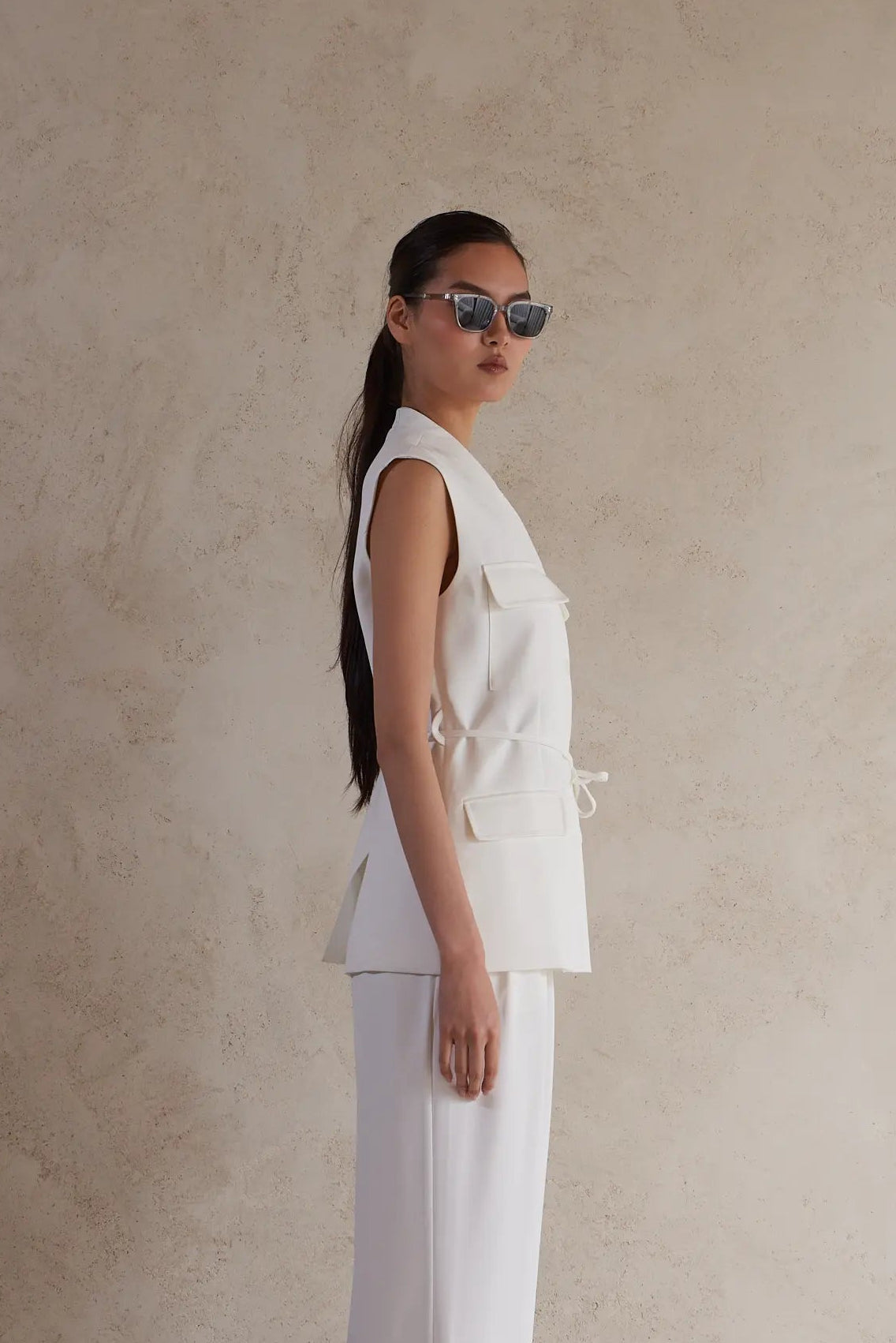 Formal Vest with Belt