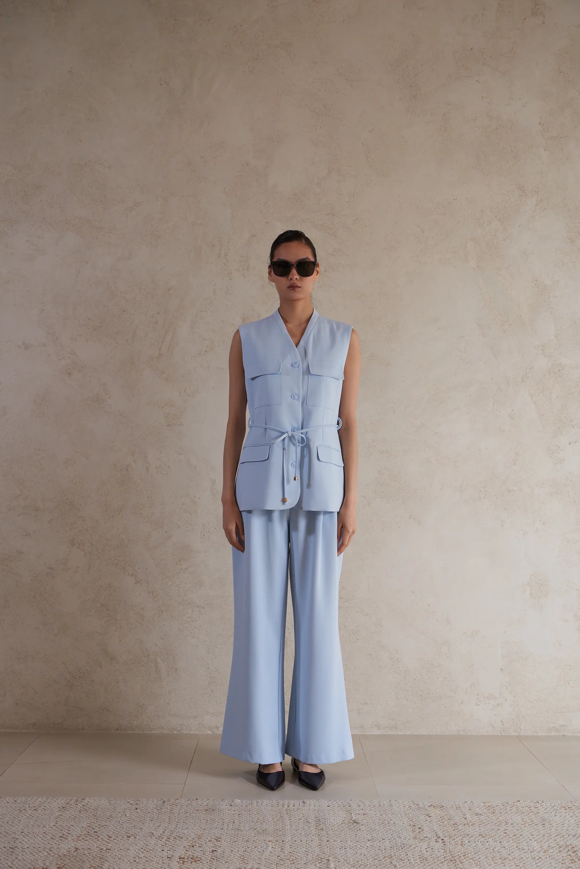 Formal Vest with Belt