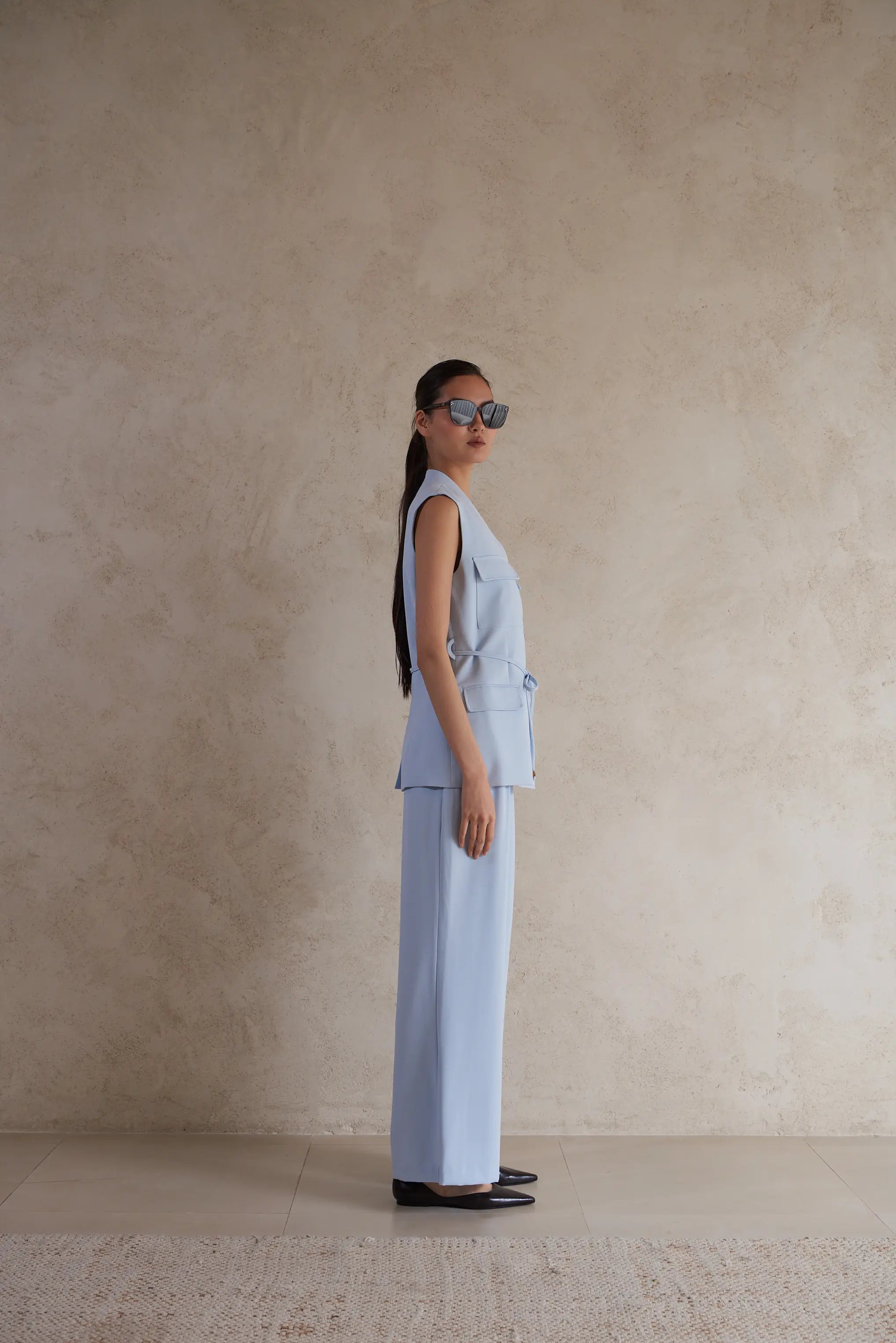 Formal Vest with Belt