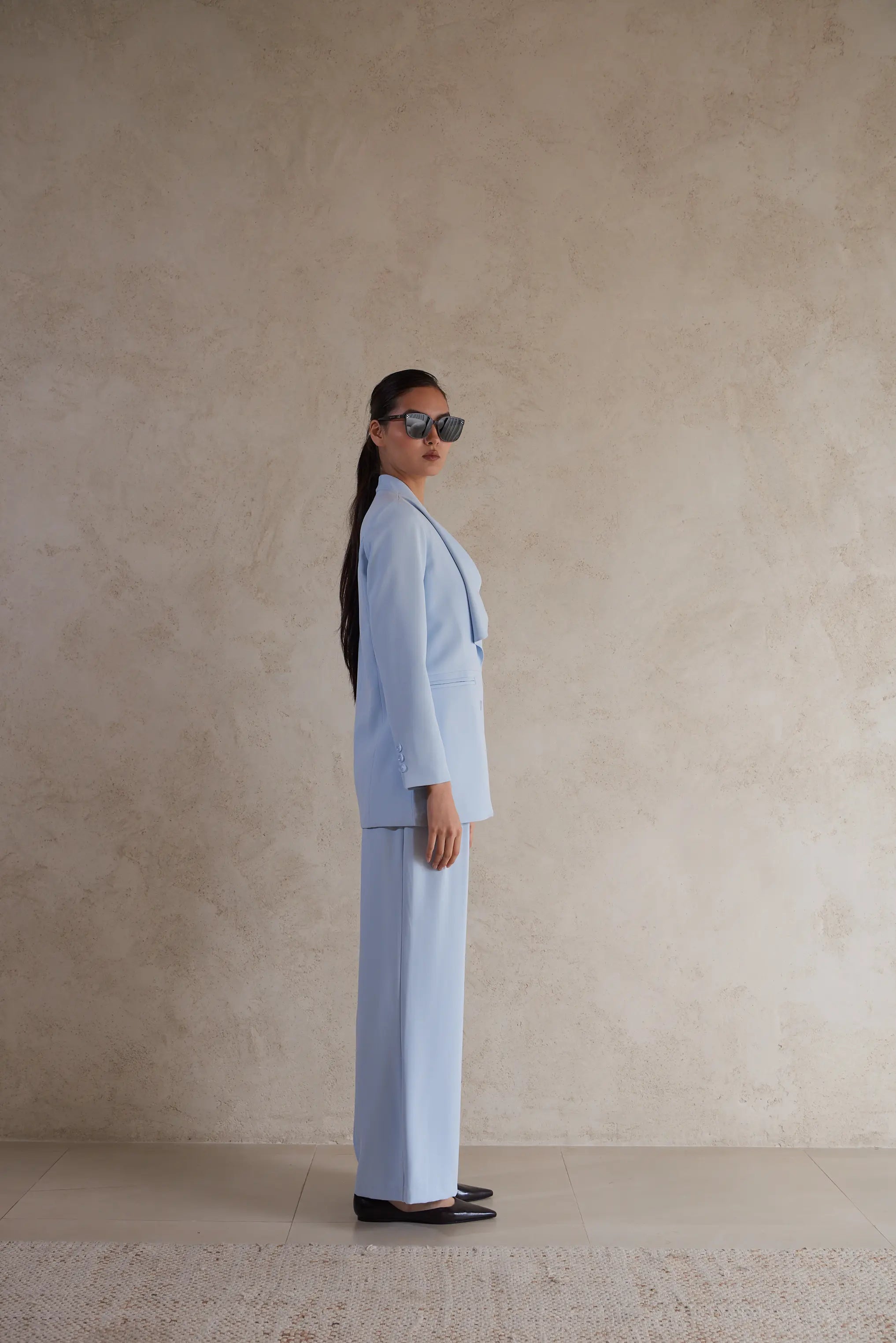 Formal Draped Blazer