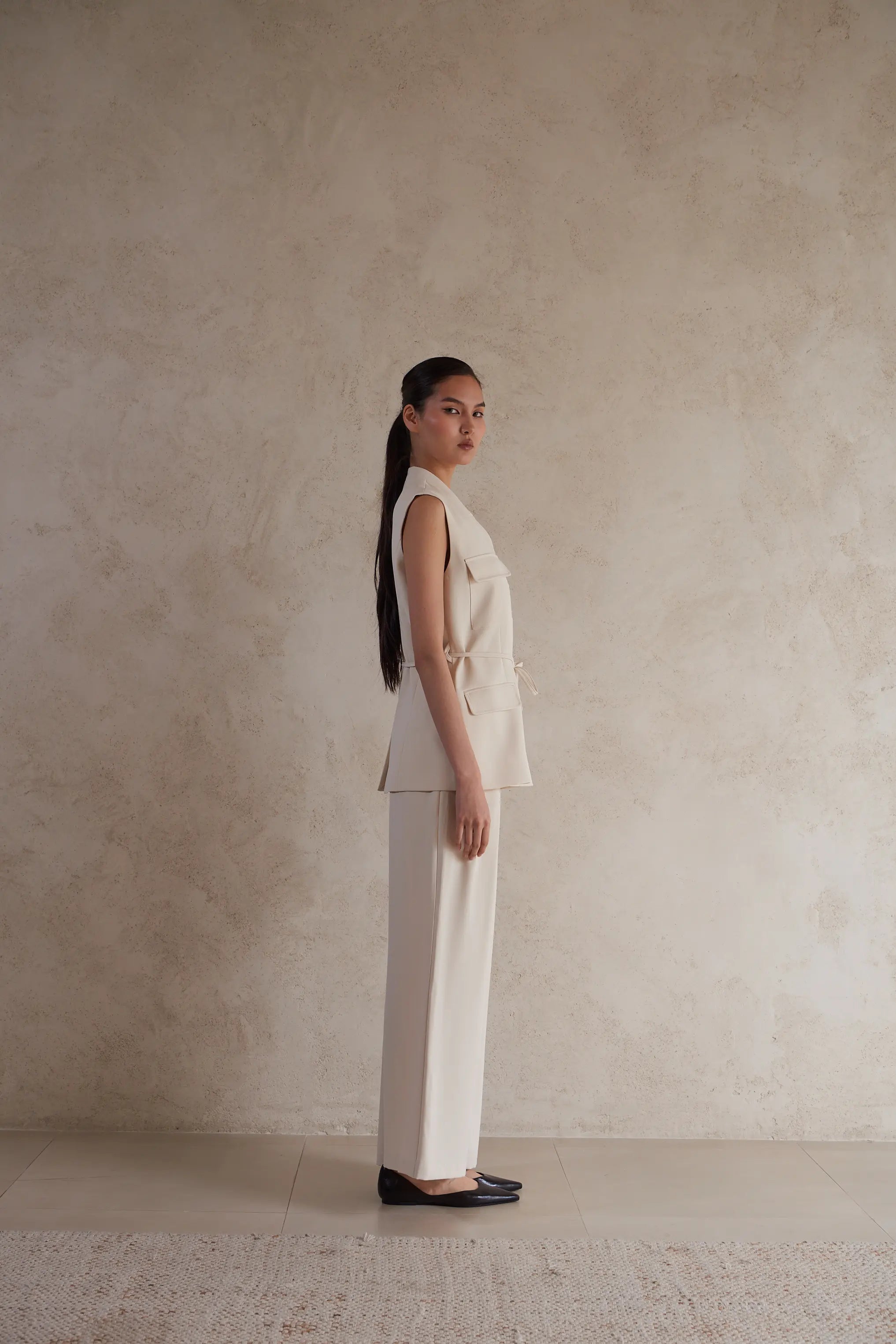 Formal Vest with Belt