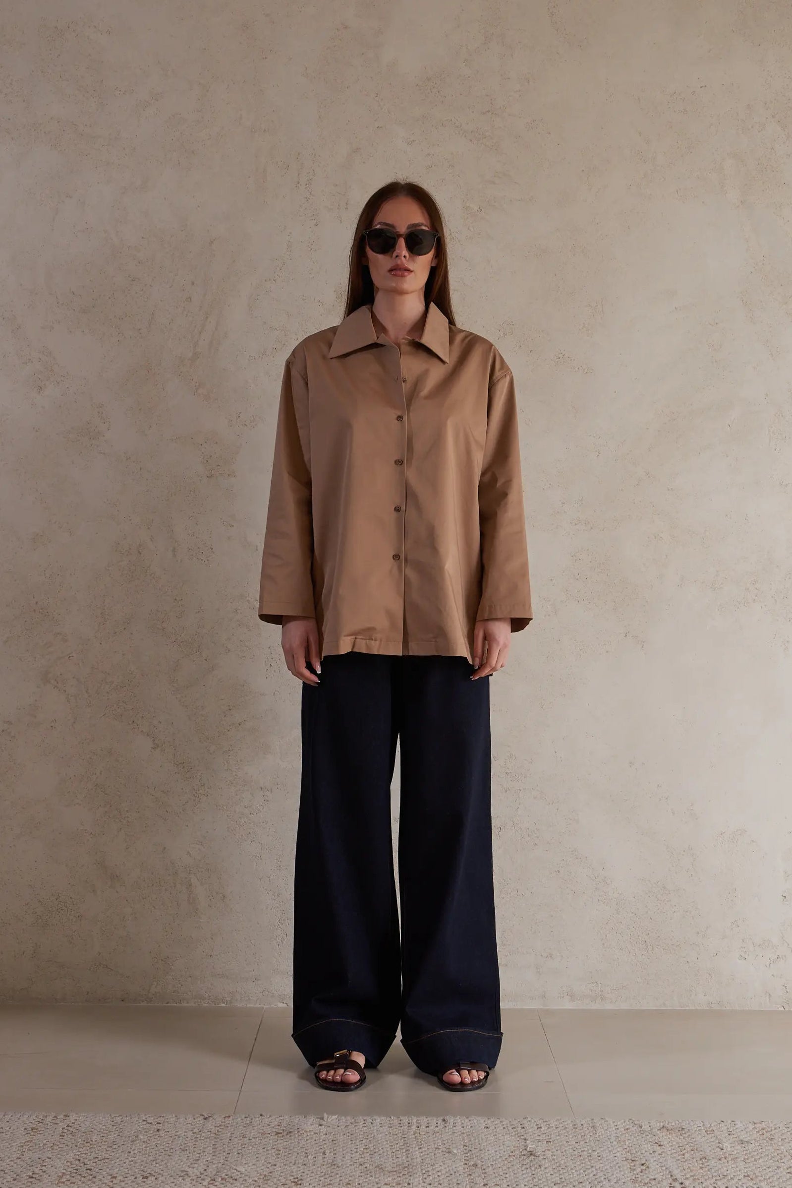 Oversized Cotton Poplin shirt