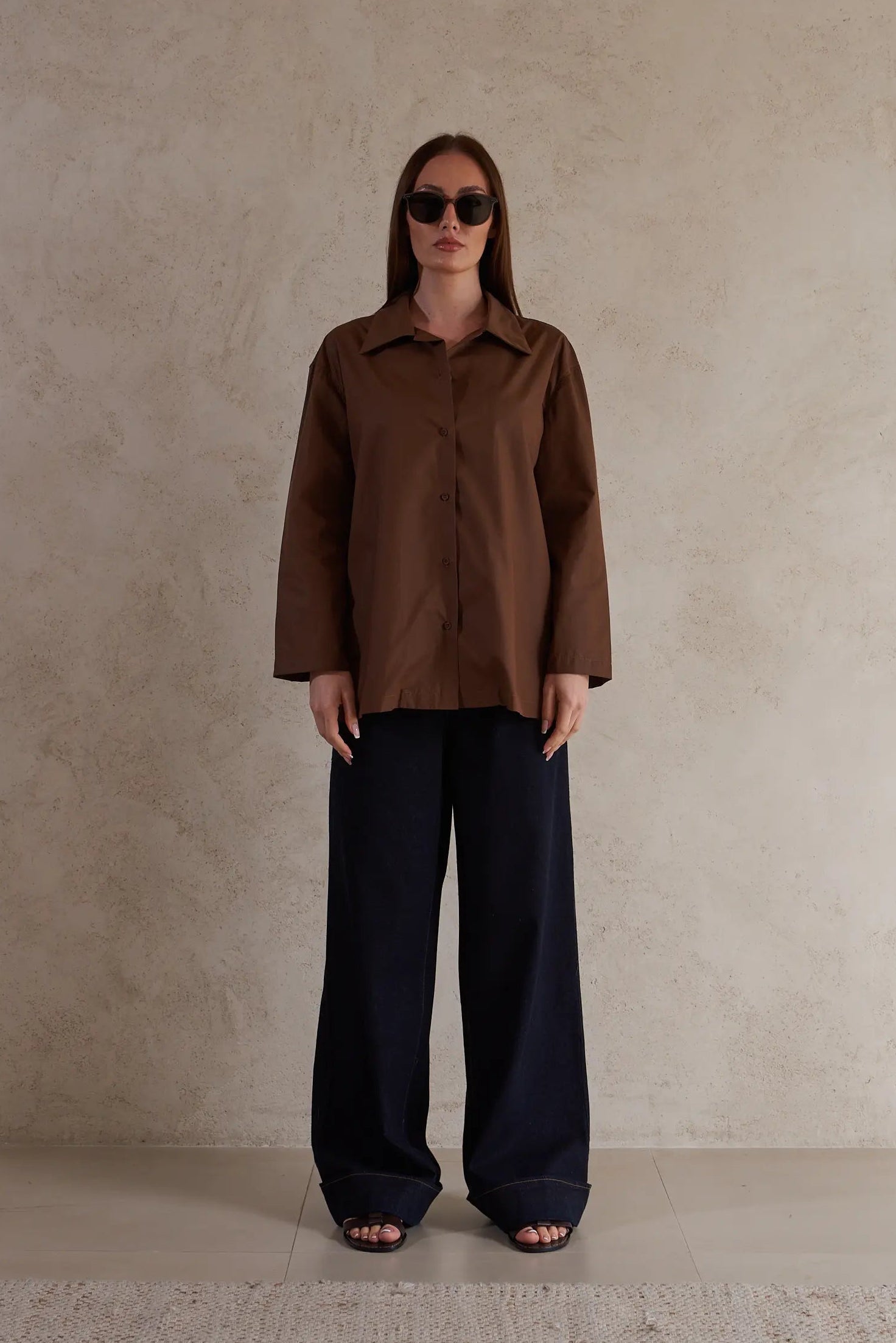 Oversized Cotton Poplin shirt
