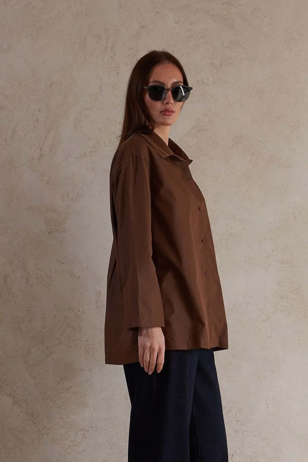 Oversized Cotton Poplin shirt