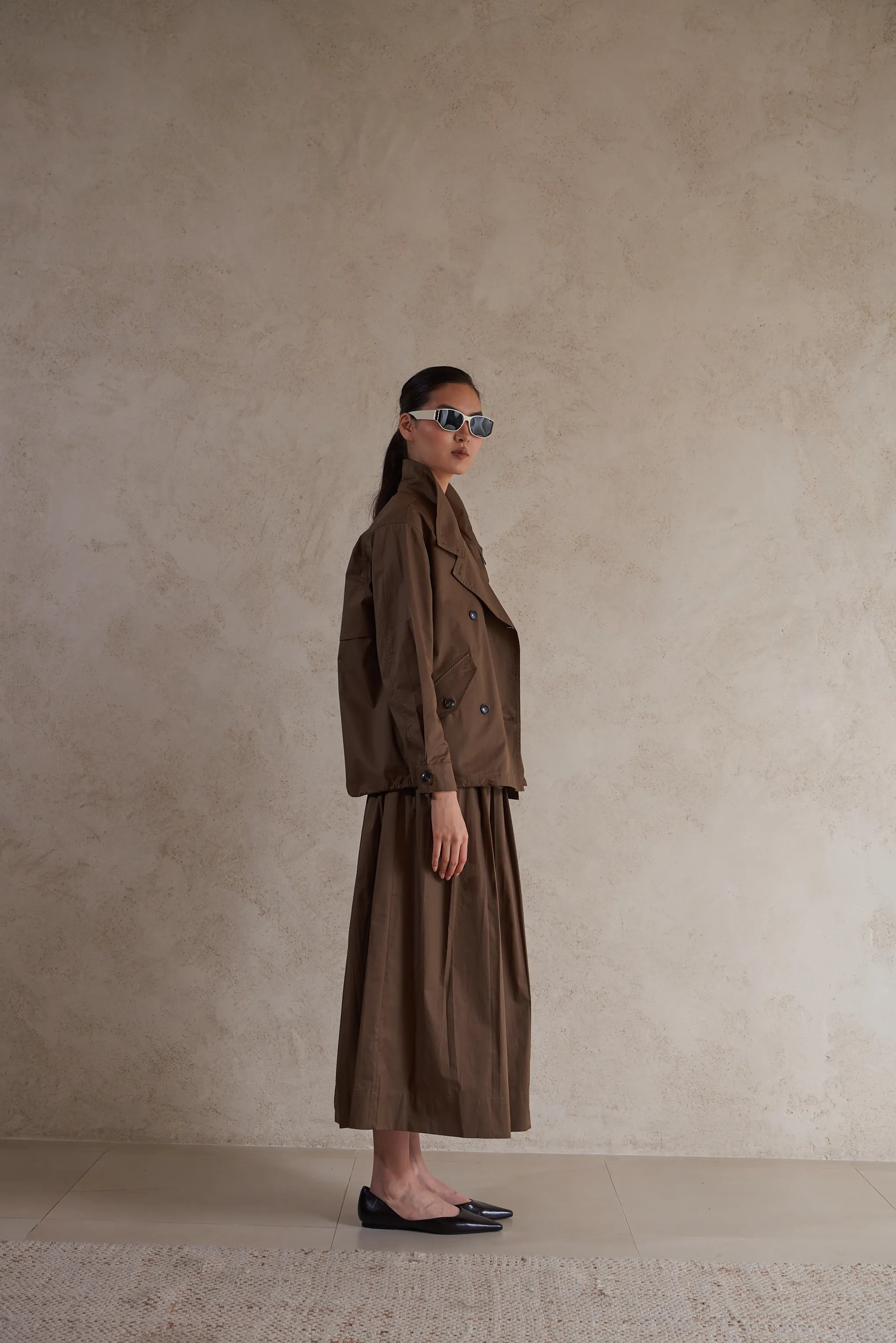 poplin cotton jacket