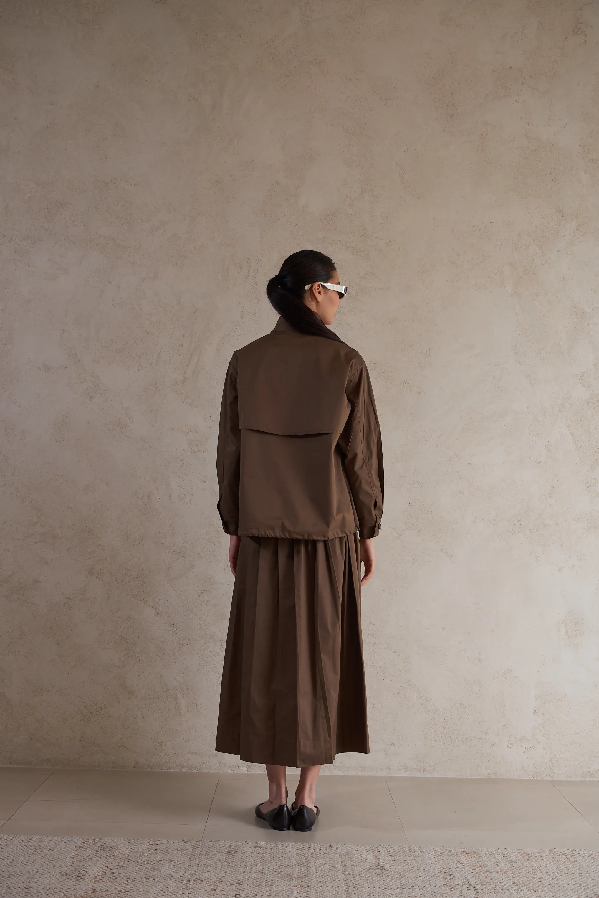 poplin cotton jacket