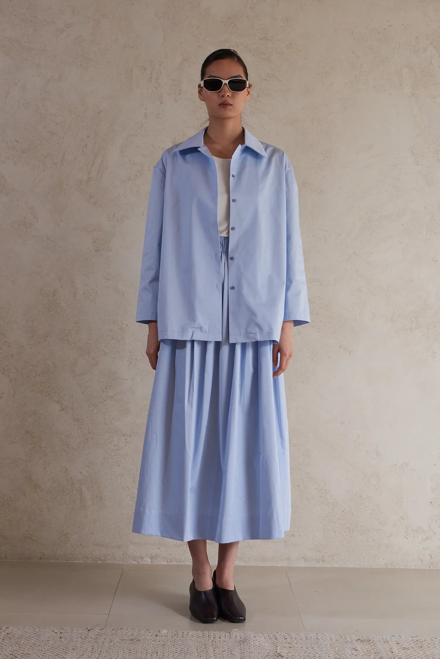 Oversized Cotton Poplin shirt