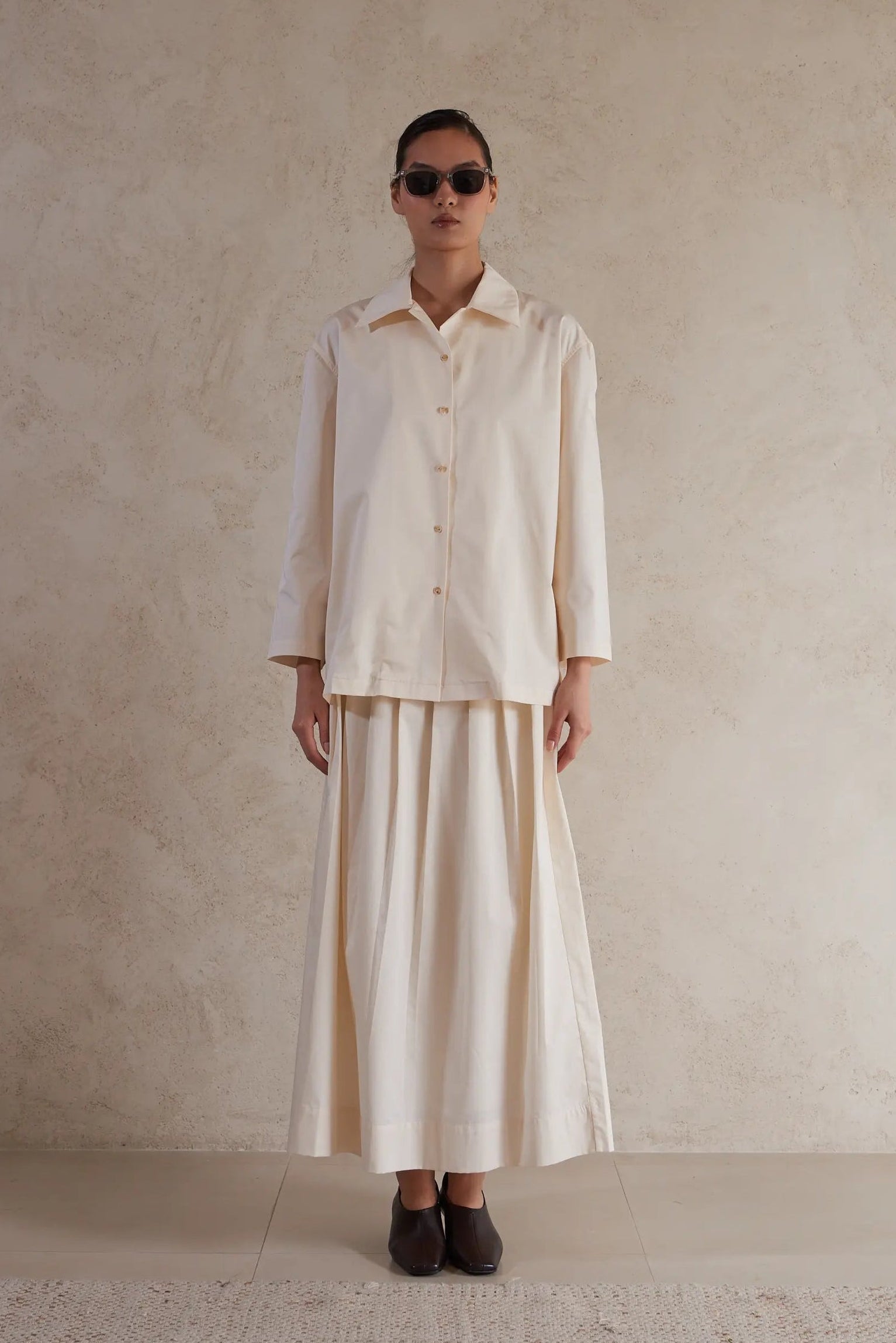 Oversized Cotton Poplin shirt