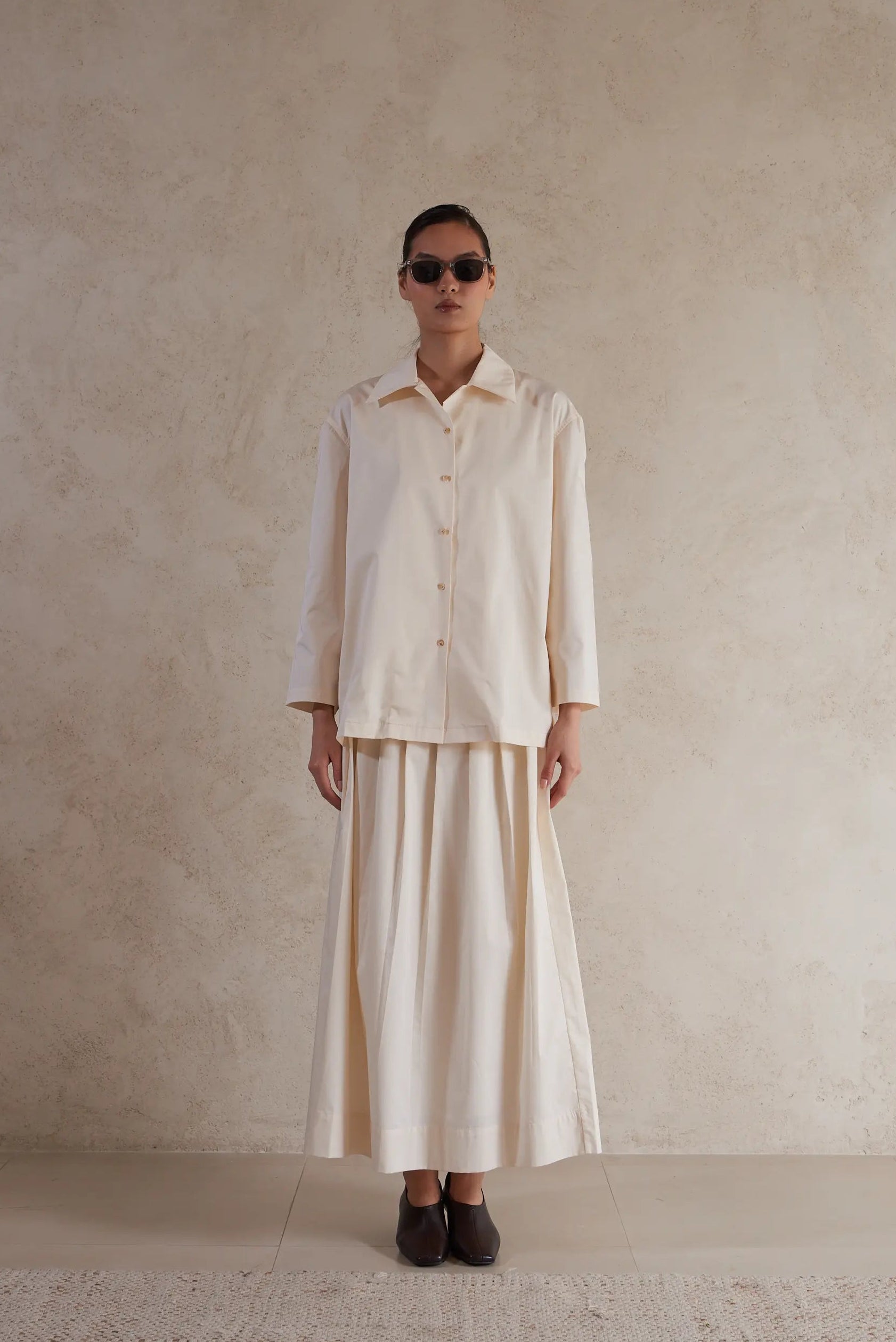 Oversized Cotton Poplin shirt