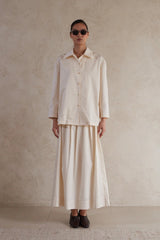 Oversized Cotton Poplin shirt