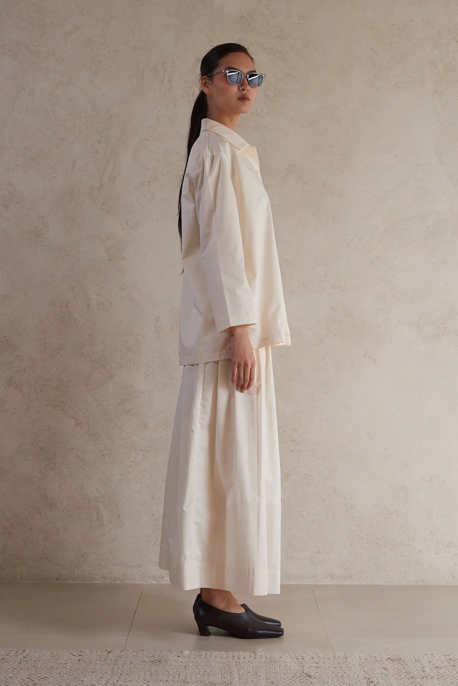 Oversized Cotton Poplin shirt