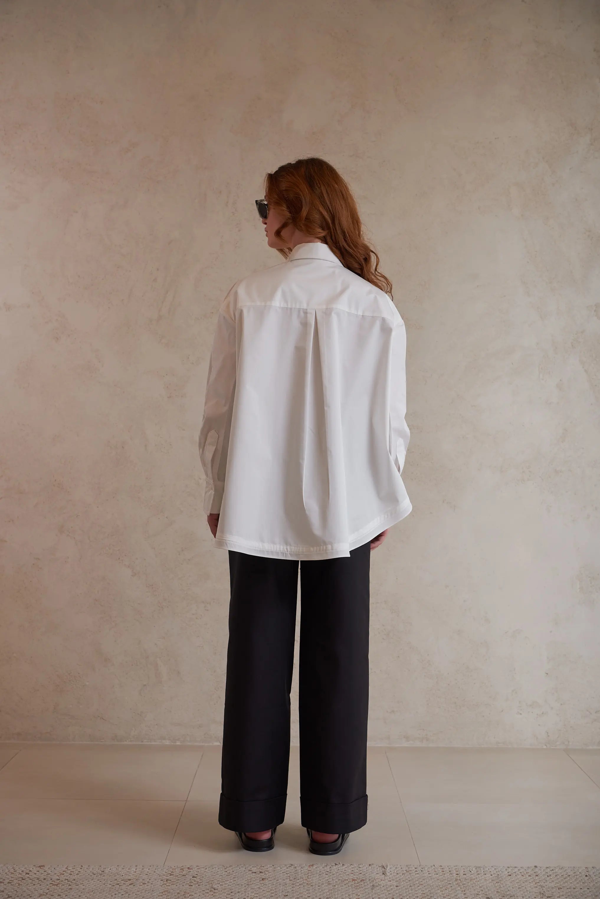 Classic Embroidered White Shirt for Everyday Versatility