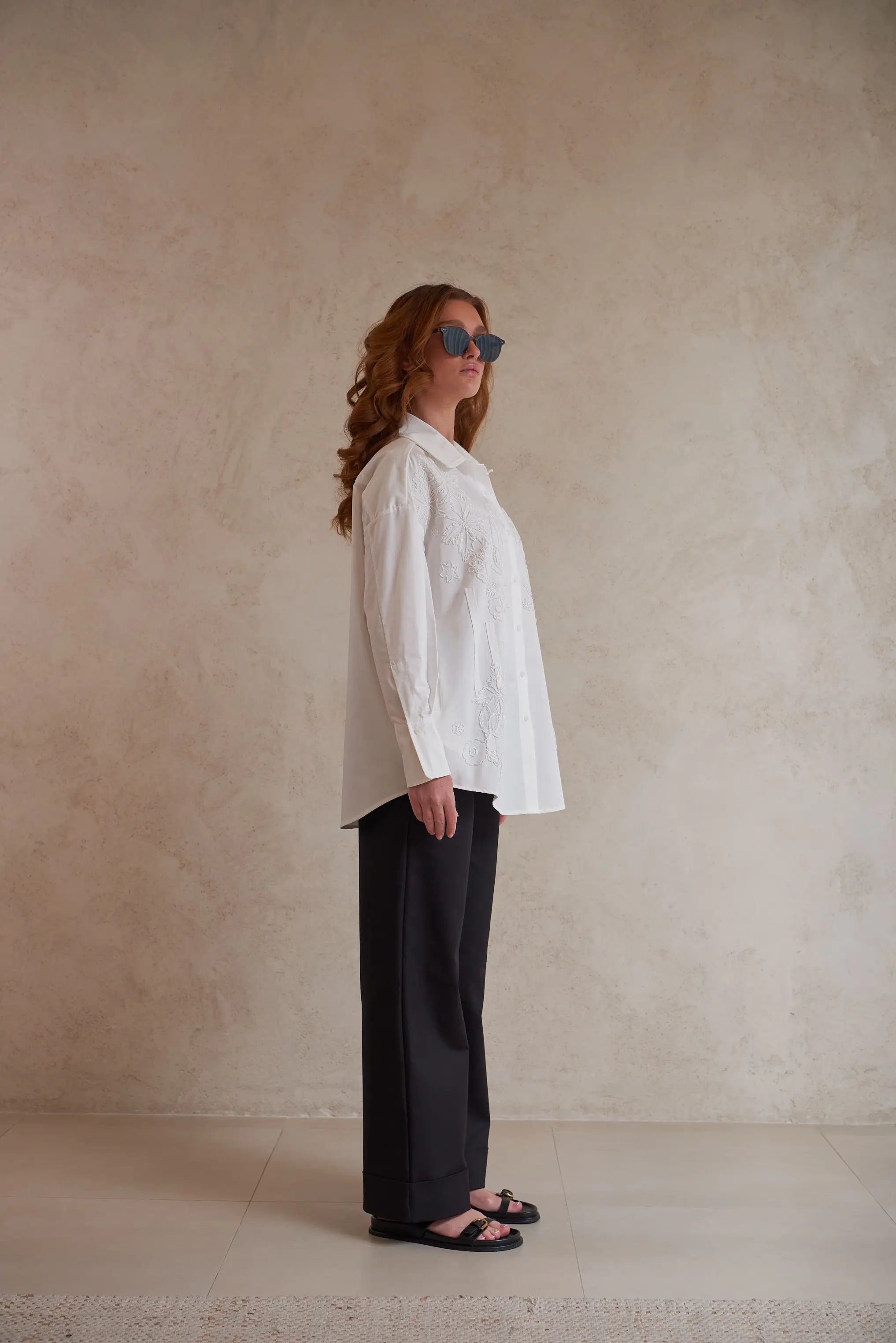 Embroidered oversize Shirt