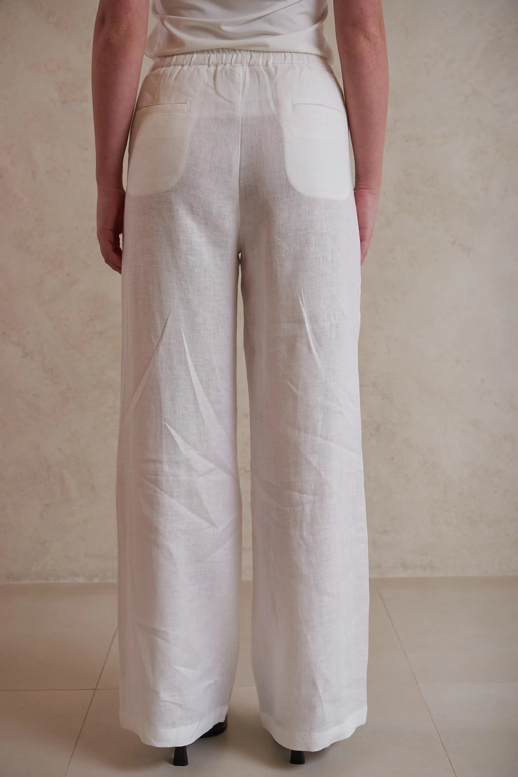 Linen Drawstring Pants