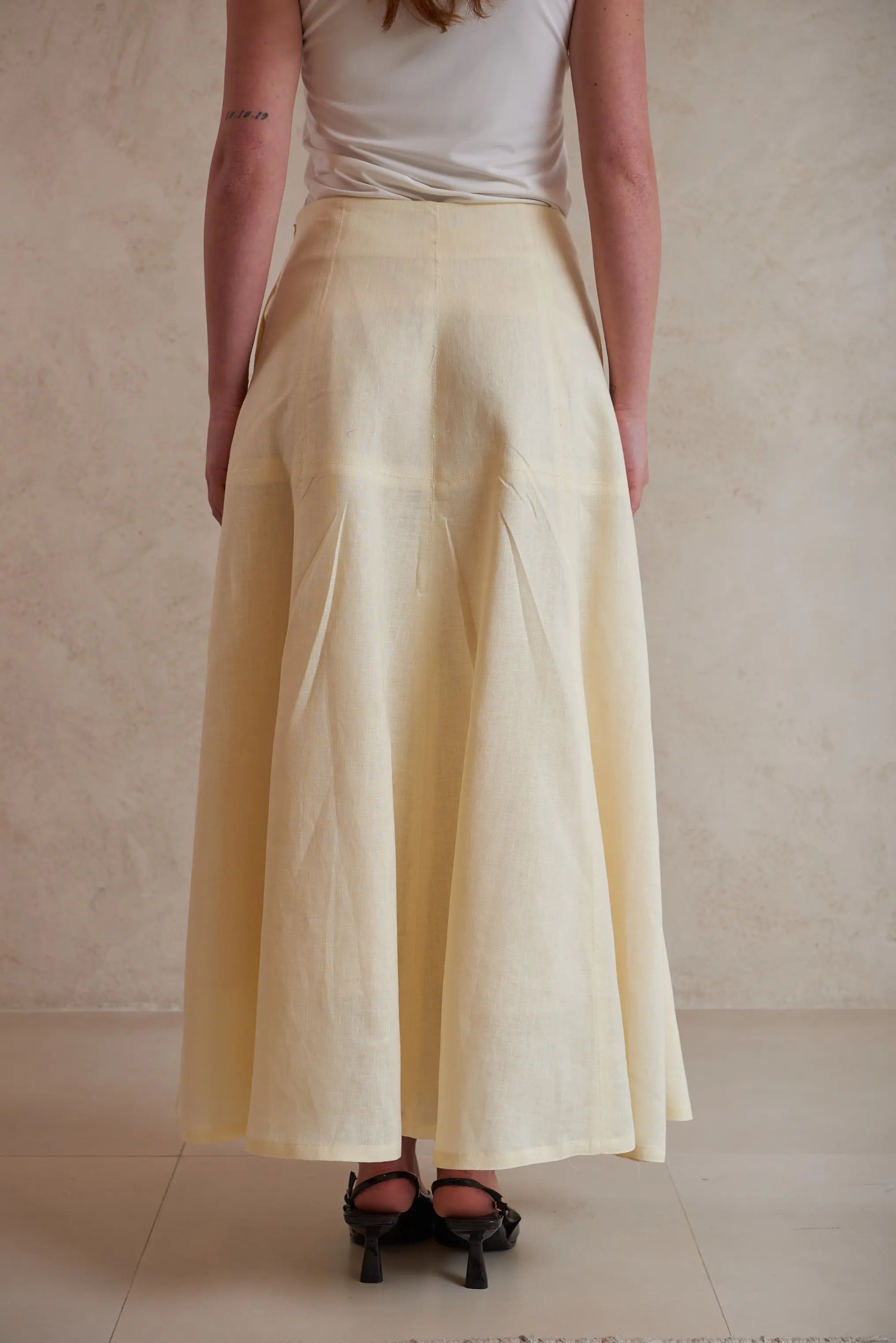 Linen Maxi Skirt