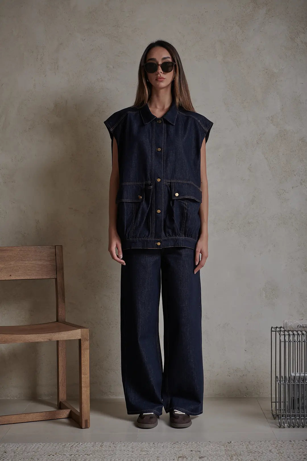 Classic Denim Vest
