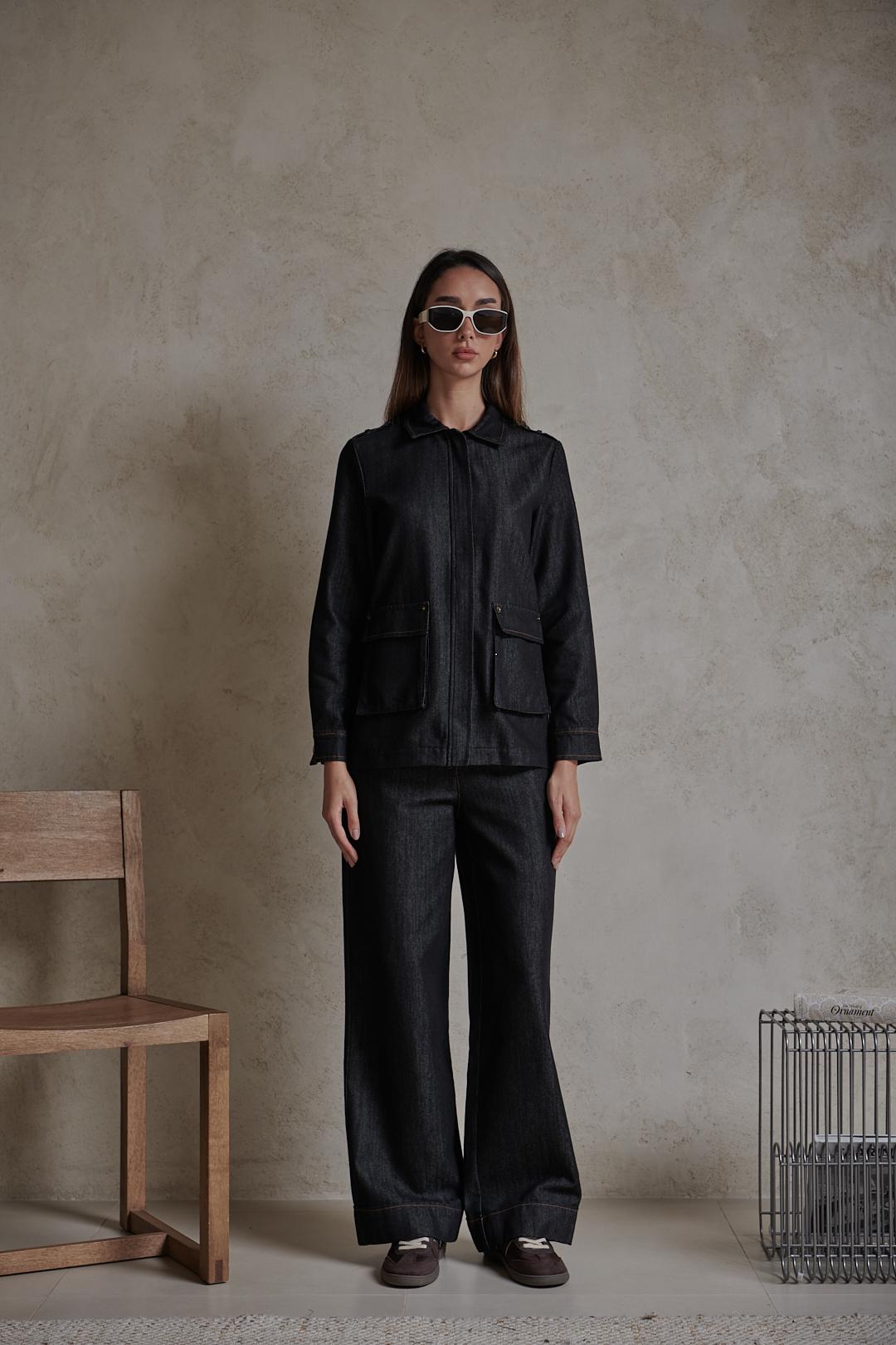 Double pocketed Denim jacket